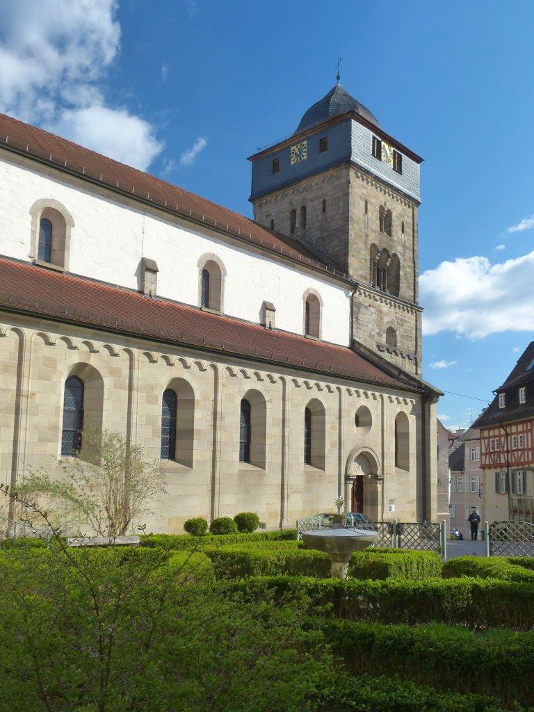 Führung in der Stiftskirche in Oberstenfeld